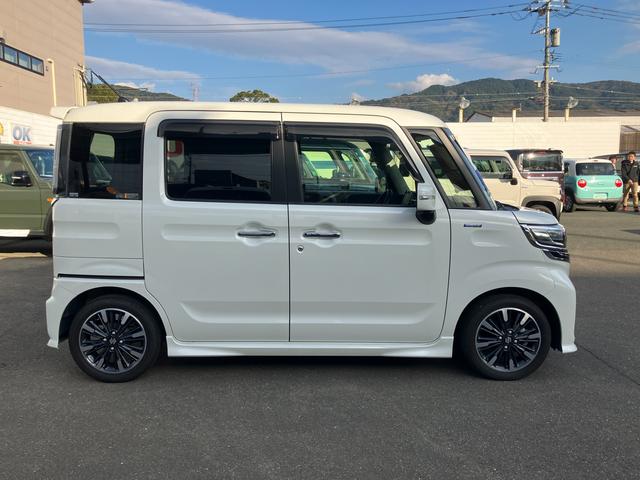 スペーシアカスタム ＨＹＢＲＩＤ　ＸＳターボ　２型／サポカー　衝突安全ボディ　アイドリングストップ　スライドドア　純正ナビ　バックカメラ　ドライブレコーダー　ＥＴＣ　オートエアコン　シートヒーター　盗難防止システム（6枚目）