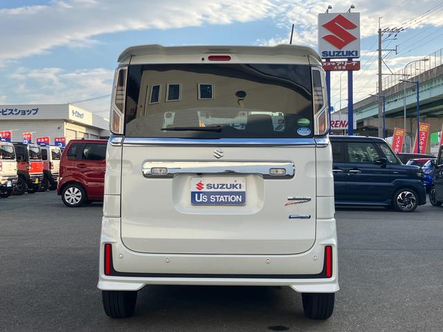 スペーシアカスタム ＨＹＢＲＩＤ　ＸＳターボ　２型／サポカー　衝突安全ボディ　アイドリングストップ　スライドドア　純正ナビ　バックカメラ　ドライブレコーダー　ＥＴＣ　オートエアコン　シートヒーター　盗難防止システム（8枚目）