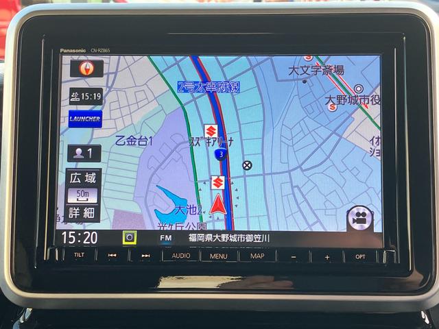 スペーシアカスタム ＨＹＢＲＩＤ　ＸＳターボ　２型／サポカー　衝突安全ボディ　アイドリングストップ　スライドドア　純正ナビ　バックカメラ　ドライブレコーダー　ＥＴＣ　オートエアコン　シートヒーター　盗難防止システム（11枚目）
