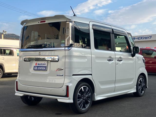 スペーシアカスタム ＨＹＢＲＩＤ　ＸＳターボ　２型／サポカー　衝突安全ボディ　アイドリングストップ　スライドドア　純正ナビ　バックカメラ　ドライブレコーダー　ＥＴＣ　オートエアコン　シートヒーター　盗難防止システム（35枚目）