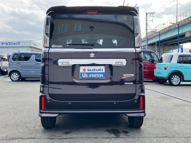 スペーシアカスタム ＨＹＢＲＩＤ　ＸＳ　３型／全方位モニター用カメラ／サポカー　衝突安全ボディ　衝突被害軽減システム　アイドリングストップ　純正ナビ　ドライブレコーダー　ＥＴＣ　後席両側ワンアクションパワースライドドア　オートエアコン　シートヒーター　盗難防止システム（7枚目）