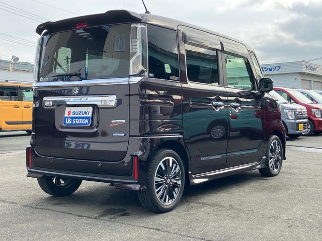 スペーシアカスタム ＨＹＢＲＩＤ　ＸＳ　３型／全方位モニター用カメラ／サポカー　衝突安全ボディ　衝突被害軽減システム　アイドリングストップ　純正ナビ　ドライブレコーダー　ＥＴＣ　後席両側ワンアクションパワースライドドア　オートエアコン　シートヒーター　盗難防止システム（43枚目）