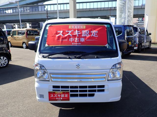 キャリイトラック KC エアコン・パワステ 7型 2WD 5速マニュアル セーフティサポート非装着車 キーレス パワーウィンドー オートライト リヤパーキングセンサー AM/FMラジオ 3方開(3枚目)