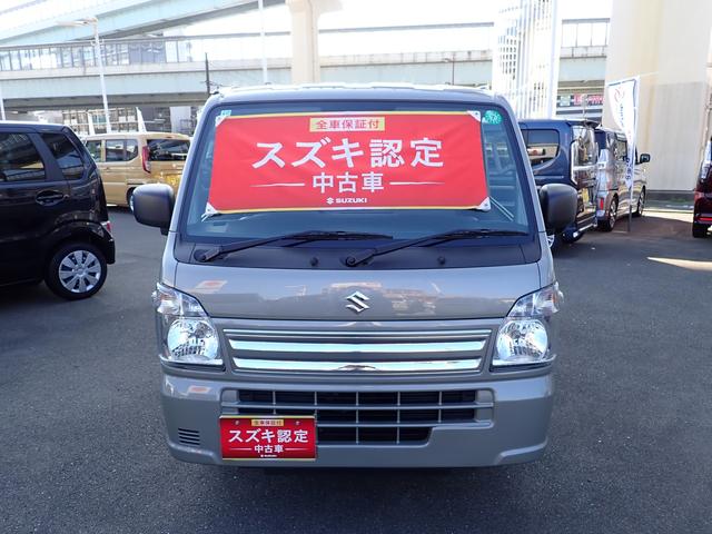 キャリイトラック KC エアコン・パワステ 7型 4WD セーフティサポート パートタイム4WD 5MT キーレス パワーウィンドー アイドリングストップ AM/FMラジオ 3方開(3枚目)