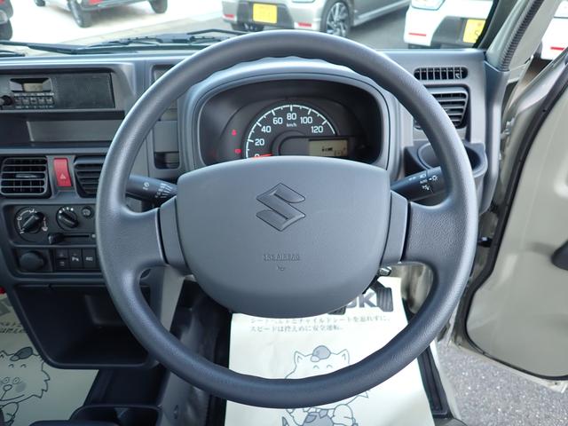 キャリイトラック KC エアコン・パワステ 7型 4WD セーフティサポート パートタイム4WD 5MT キーレス パワーウィンドー アイドリングストップ AM/FMラジオ 3方開(17枚目)