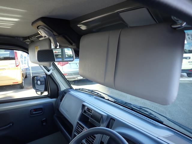 キャリイトラック KC エアコン・パワステ 7型 4WD セーフティサポート パートタイム4WD 5MT キーレス パワーウィンドー アイドリングストップ AM/FMラジオ 3方開(40枚目)