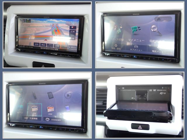 ハスラー Ｇ　２型　メモリーナビ付　レーダーブレーキ　エネチャージ　誤発進抑制機能　エマージェンシーストップシグナル　ＥＴＣ　キーレスプッシュスタート　スマートキー　アイドリングストップ　運転席・助手席シートヒーター　フロアマット　ドアバイザー（7枚目）