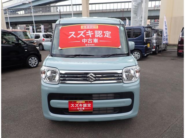 スペーシア HYBRID G 3型 セーフティサポート キーレスプッシュスタート スマートキー フロントシートサイドエアバッグ カーテンエアバッグ アイドリングストップ フロアマット ドアバイザー(3枚目)