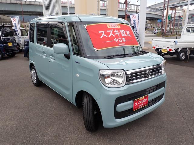 スペーシア HYBRID G 3型 セーフティサポート キーレスプッシュスタート スマートキー フロントシートサイドエアバッグ カーテンエアバッグ アイドリングストップ フロアマット ドアバイザー(6枚目)