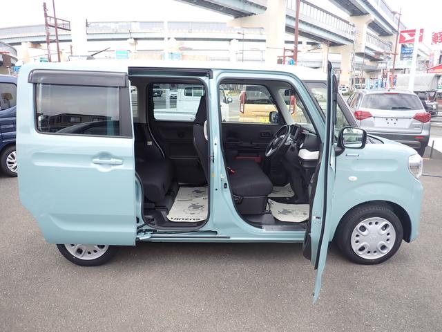 スペーシア HYBRID G 3型 セーフティサポート キーレスプッシュスタート スマートキー フロントシートサイドエアバッグ カーテンエアバッグ アイドリングストップ フロアマット ドアバイザー(7枚目)