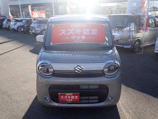 ワゴンＲスマイル ＨＹＢＲＩＤ　Ｘ　３型　全方位カメラ付ナビ　ドラレコ　特別仕様車「クリームコーデ」　スズキコネクト対応通信機　セーフティサポート　両側パワースライド　ＡＣＣ　ヘッドアップディスプレイ　ＬＥＤヘッド＆ポジション＆フォグ　電動パーキング＆ブレーキホールド（3枚目）