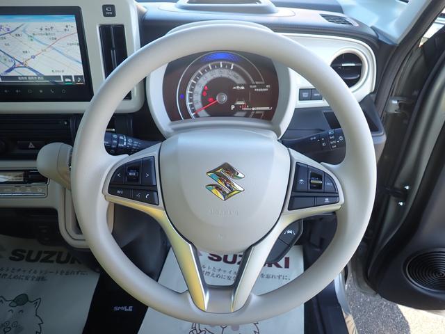 ワゴンＲスマイル ＨＹＢＲＩＤ　Ｘ　３型　全方位カメラ付ナビ　ドラレコ　特別仕様車「クリームコーデ」　スズキコネクト対応通信機　セーフティサポート　両側パワースライド　ＡＣＣ　ヘッドアップディスプレイ　ＬＥＤヘッド＆ポジション＆フォグ　電動パーキング＆ブレーキホールド（29枚目）
