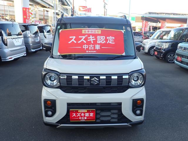 スペーシア ギア　ＨＹＢＲＩＤ　ＸＺ　全方位カメラ付ナビ　スズキコネクト　セーフティサポート　ドラレコ　両側パワースライド　アダプティブクルーズコントロール　電動パーキング＆ブレーキホールド　ヘッドアップディスプレイ　ＬＥＤヘッドランプ　サイド＆カーテンエアバッグ（3枚目）