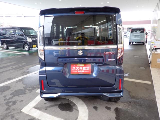 スペーシアカスタム カスタム HYBRID XS 全方位モニター付ナビ スズキセーフティーサポート ACC 両側パワースライドドア 電動パーキングブレーキ&ブレーキホールド スリムサーキュレーター ステアリングヒーター(4枚目)