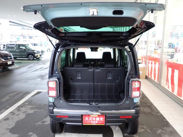 ハスラー タフワイルドターボ　３型　セーフティサポート　アダプティブクルーズコントロール　パドルシフト　ＬＥＤヘッドランプ＆ポジションランプ＆フォグランプ　フロントシートサイドエアバッグ　カーテンエアバッグ　車線逸脱抑制機能　ルーフレール　スマートキー（48枚目）