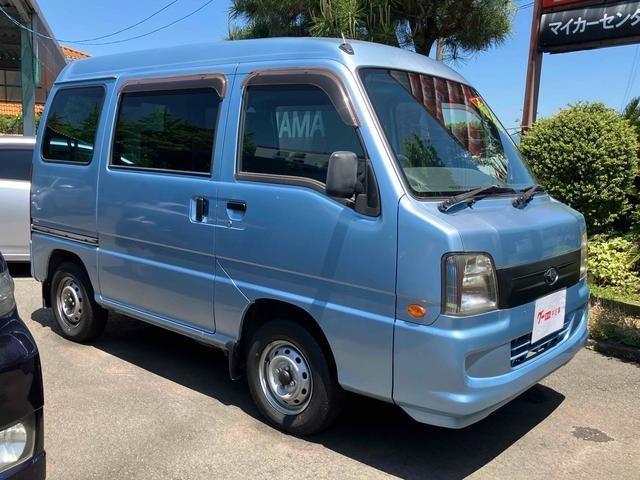 サンバーバン 　福祉車輌　両側スライドドア　ＡＴ　エアコン　パワーステアリング　パワーウィンドウ　運転席エアバッグ（3枚目）