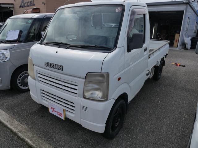 キャリイトラック ＫＣエアコン・パワステ　セレクト４ＷＤ　エアコン　パワーステアリング　ＣＤ　三方開　荷台ガード　荷台マット（2枚目）
