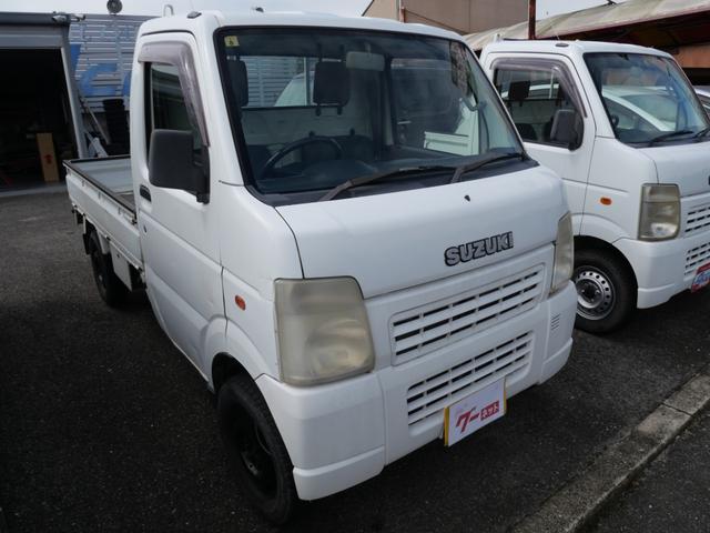 キャリイトラック ＫＣエアコン・パワステ　セレクト４ＷＤ　エアコン　パワーステアリング　ＣＤ　三方開　荷台ガード　荷台マット（4枚目）