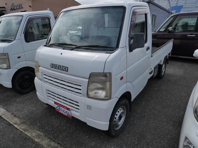 キャリイトラック ＫＣエアコン・パワステ　セレクト４ＷＤ　エアコン　パワーステアリング　三方開　カセット　荷台マット　荷台ガード（2枚目）