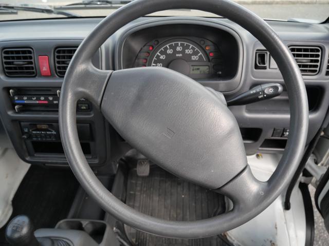キャリイトラック ＫＣエアコン・パワステ　セレクト４ＷＤ　エアコン　パワーステアリング　三方開　カセット　荷台マット　荷台ガード（19枚目）