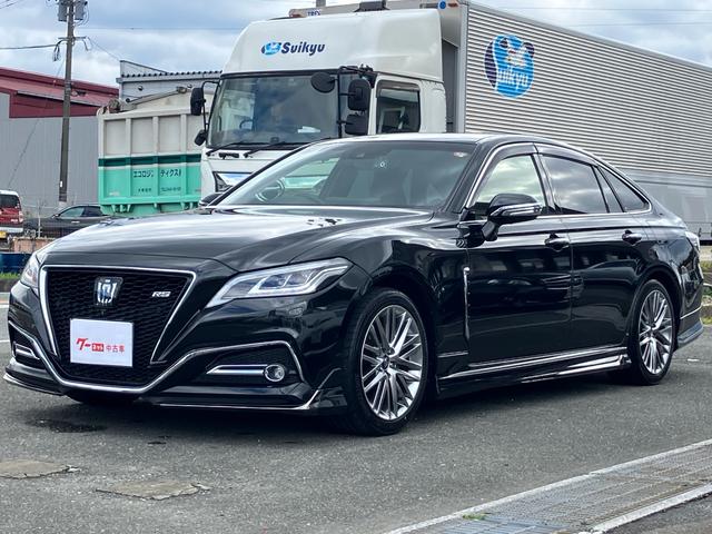 クラウンハイブリッド RS 純正ナビ テレビ バックカメラ 18インチアルミ 全方位カメラ 前後ドライブレコーダー 3眼LEDライト ETC パワーシート モデリスタエアロ ブラインドスポットモニター(4枚目)