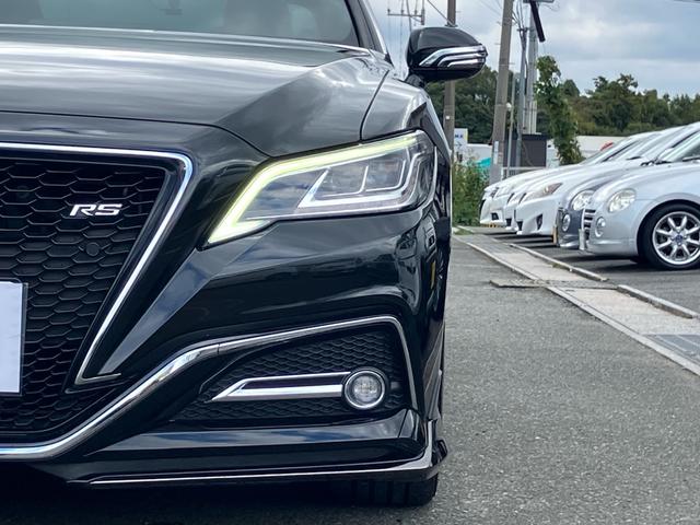 クラウンハイブリッド RS 純正ナビ テレビ バックカメラ 18インチアルミ 全方位カメラ 前後ドライブレコーダー 3眼LEDライト ETC パワーシート モデリスタエアロ ブラインドスポットモニター(9枚目)