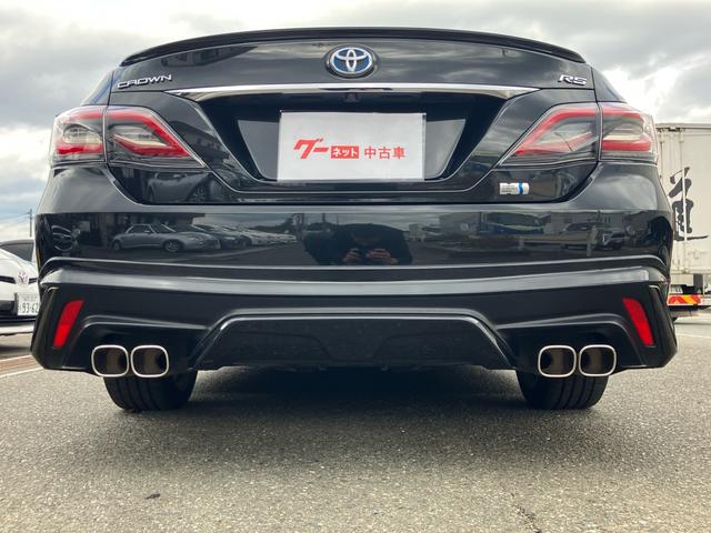 クラウンハイブリッド RS 純正ナビ テレビ バックカメラ 18インチアルミ 全方位カメラ 前後ドライブレコーダー 3眼LEDライト ETC パワーシート モデリスタエアロ ブラインドスポットモニター(15枚目)