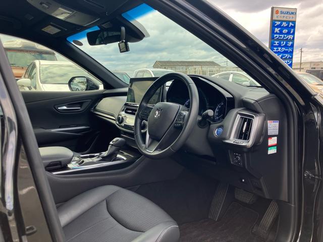 クラウンハイブリッド RS 純正ナビ テレビ バックカメラ 18インチアルミ 全方位カメラ 前後ドライブレコーダー 3眼LEDライト ETC パワーシート モデリスタエアロ ブラインドスポットモニター(43枚目)