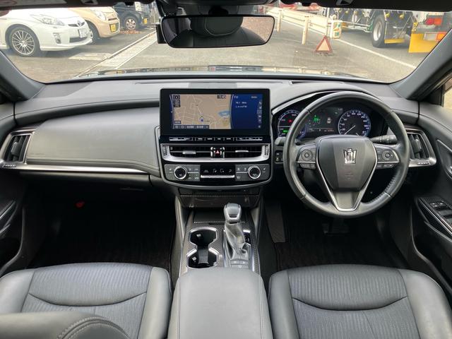 クラウンハイブリッド RS 純正ナビ テレビ バックカメラ 18インチアルミ 全方位カメラ 前後ドライブレコーダー 3眼LEDライト ETC パワーシート モデリスタエアロ ブラインドスポットモニター(45枚目)