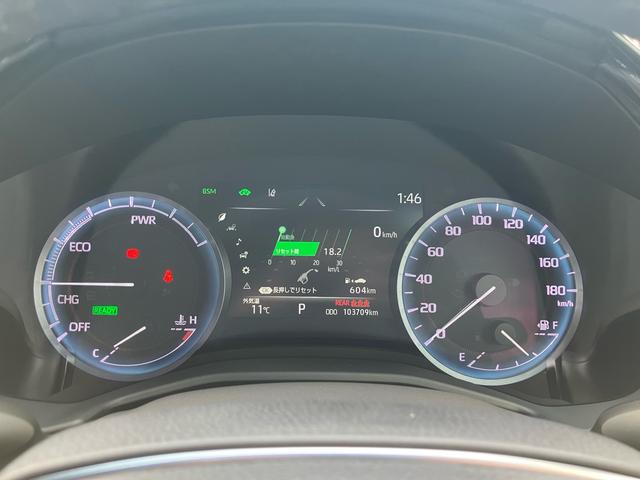 クラウンハイブリッド RS 純正ナビ テレビ バックカメラ 18インチアルミ 全方位カメラ 前後ドライブレコーダー 3眼LEDライト ETC パワーシート モデリスタエアロ ブラインドスポットモニター(49枚目)