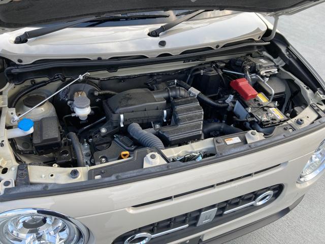 アルトラパン X 地デジフルセグ 車線逸脱防止 AC ナビTV シートヒータ 衝突軽減ブレーキ ISTOP 運転席助手席エアバッグ ETC スマートキープッシュスタート セキュリティー オートマチックハイビーム ESC(21枚目)