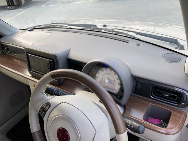 アルトラパン X 地デジフルセグ 車線逸脱防止 AC ナビTV シートヒータ 衝突軽減ブレーキ ISTOP 運転席助手席エアバッグ ETC スマートキープッシュスタート セキュリティー オートマチックハイビーム ESC(25枚目)