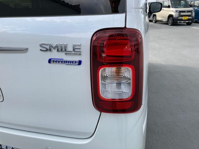ワゴンRスマイル ハイブリッドX レーダークルコン 前席シートヒーター 横滑り防止 サイドエアバッグ セキュリティーアラーム ワンセグTV スマートキー オートハイビーム フルオートエアコン キーレスエントリー フルフラットシート(51枚目)
