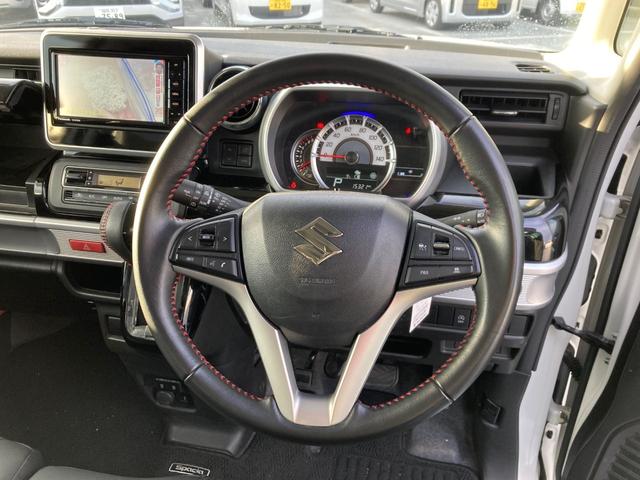 スペーシアカスタム ハイブリッドＸＳ　アラウンドモニター　両側パワ－スライドドア　Ｂカメ　車線逸脱　スマキー　ソナー　キーレスエントリー　アイドルストップ　オートハイビーム　シートＨ　フルフラットシート　ナビＴＶ　ドライブレコーダー　ＰＳ（7枚目）