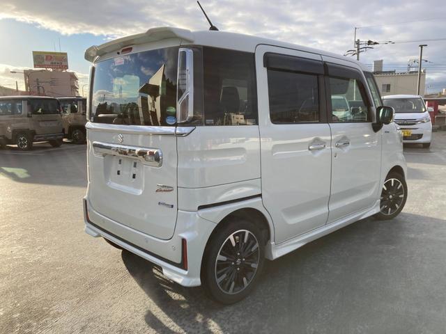 スペーシアカスタム ハイブリッドＸＳ　アラウンドモニター　両側パワ－スライドドア　Ｂカメ　車線逸脱　スマキー　ソナー　キーレスエントリー　アイドルストップ　オートハイビーム　シートＨ　フルフラットシート　ナビＴＶ　ドライブレコーダー　ＰＳ（74枚目）