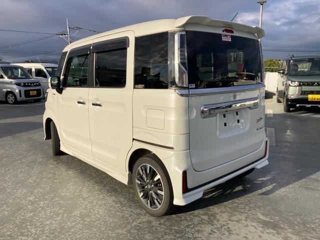 スペーシアカスタム ハイブリッドＸＳ　アラウンドモニター　両側パワ－スライドドア　Ｂカメ　車線逸脱　スマキー　ソナー　キーレスエントリー　アイドルストップ　オートハイビーム　シートＨ　フルフラットシート　ナビＴＶ　ドライブレコーダー　ＰＳ（76枚目）