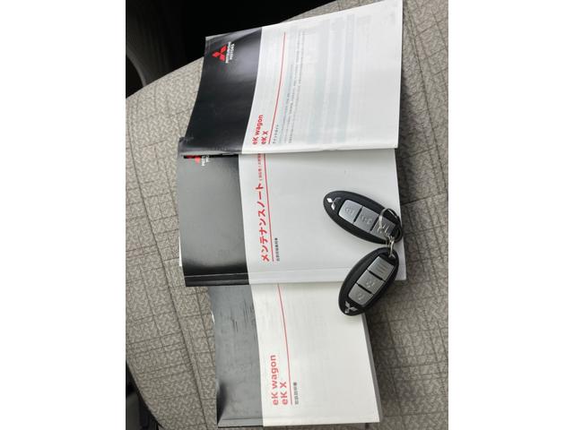 ｅＫワゴン Ｇ　衝突軽減ブレーキ　前席シートヒーター　クリアランスソナー　ＥＴＣ　全周囲カメラ　スマートキー　アイドリングストップ　ベンチシート　バックカメラ　オートエアコン　盗難警報装置　パワーステアリング　ＡＢＳ（19枚目）