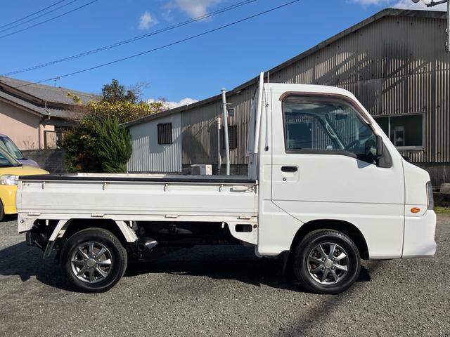 サンバートラック TC 4WD 6速ミッション エアコン パワーステアリング 社外アルミ(9枚目)