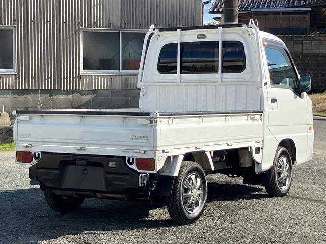 サンバートラック TC 4WD 6速ミッション エアコン パワーステアリング 社外アルミ(12枚目)