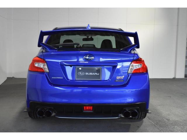 ＷＲＸ ＳＴＩ Ｔｙｐｅ　Ｓ　ＳＴＩエアロ・左右独立温度調整機能付きフルオートエアコン・大型トランクスポイラー（8枚目）