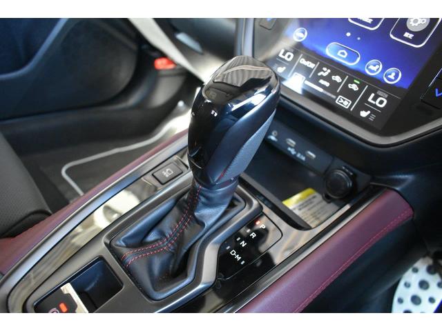 レヴォーグ STI Sport EX EyeSight X搭載車 フロントカメラ・左サイドカメラ・レザーシート・オートエアコン・パドルシフト機能・ドライブモードセレクト・電子制御ダンパー・ドライバーモニタリングシステム・電動リヤゲート・18インチアルミホイール(29枚目)