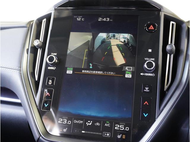 レヴォーグ GT EX EyeSight X搭載車 フロントカメラ・左サイドカメラ・オートエアコン・パドルシフト機能・17インチアルミホイール(8枚目)