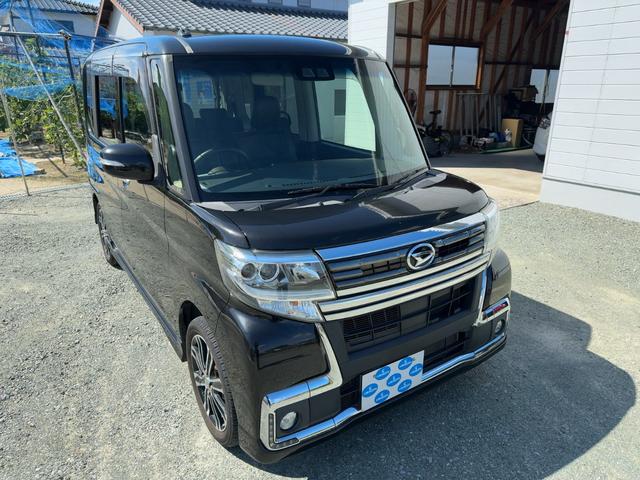 タント カスタムＲＳ　トップエディションＳＡＩＩＩ　キーフリー　プッシュスタート　純正ナビ　フルセグテレビ　ＣＤＤＶＤ再生　ブルートゥースオーディオ　バックカメラ　ＥＴＣ　両側パワースライドドア　ＬＥＤヘッドライト　ブレーキサポート（4枚目）