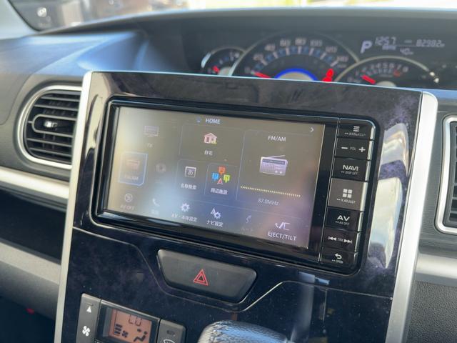 タント カスタムＲＳ　トップエディションＳＡＩＩＩ　キーフリー　プッシュスタート　純正ナビ　フルセグテレビ　ＣＤＤＶＤ再生　ブルートゥースオーディオ　バックカメラ　ＥＴＣ　両側パワースライドドア　ＬＥＤヘッドライト　ブレーキサポート（19枚目）