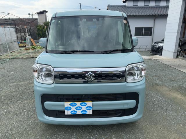 スペーシア ハイブリッドX キーフリー プッシュスタート 純正ナビ フルセグテレビ CDDVD再生 ブルートゥースオーディオ バックカメラ 全方位モニター 運転席シートヒーター両側パワースライドドア LEDヘッドライト(5枚目)