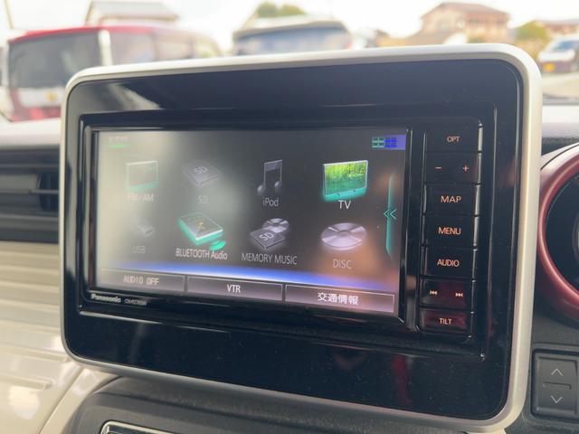 スペーシア ハイブリッドX キーフリー プッシュスタート 純正ナビ フルセグテレビ CDDVD再生 ブルートゥースオーディオ バックカメラ 全方位モニター 運転席シートヒーター両側パワースライドドア LEDヘッドライト(22枚目)