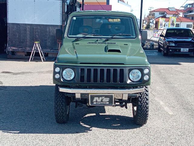 ジムニー ランドベンチャー　全塗装　リフトアップ　１６インチアルミ　Ｂｌｕｅｔｏｏｔｈ　オルタネーターリビルト済　タービンリビルト済（2枚目）