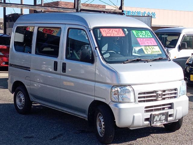 アクティバン ＳＤＸ　走行６６０００キロ　キーレス付　ＬＥＤ，黒ナンバーご相談ください（3枚目）