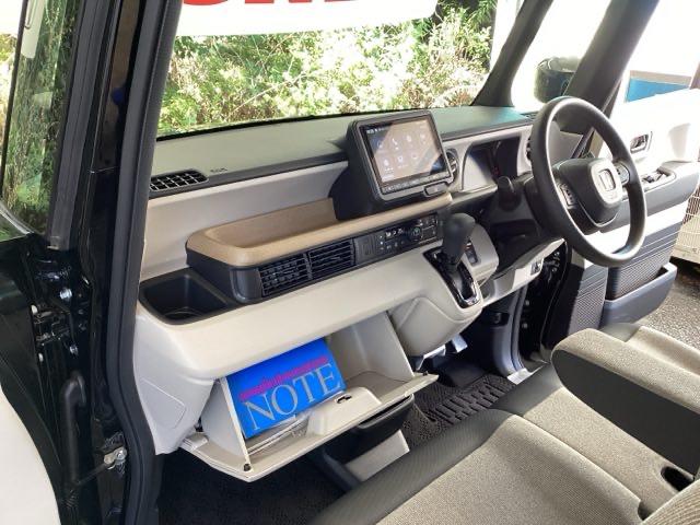 Ｎ－ＢＯＸ ベースグレード　純正メモリーナビ　両側電動スライドドア　衝突軽減システム　スマートキ－　カーテンエアバック　イモビライザー　ＥＣＯモード　横滑り防止　オートクルーズ　ＬＥＤヘッドライト　キーフリー　地デジ　リアカメラ（33枚目）