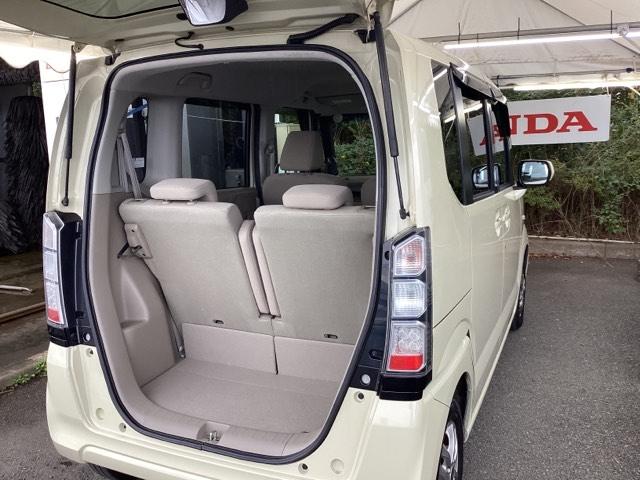 Ｎ－ＢＯＸ Ｇ・Ｌパッケージ　メモリーナビ　ＥＴＣ　リアカメラ　Ｉ－ＳＴＯＰ　ベンチ席　メンテナンスノート　カラーバックモニター　全席ＰＷ　イモビライザー　ナビテレビ　地ＴＶ　ＡＡＣ　横滑り防止　スマートキー　ＤＶＤ再生　ＡＢＳ（19枚目）